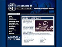 Tablet Screenshot of diecastingusa.net